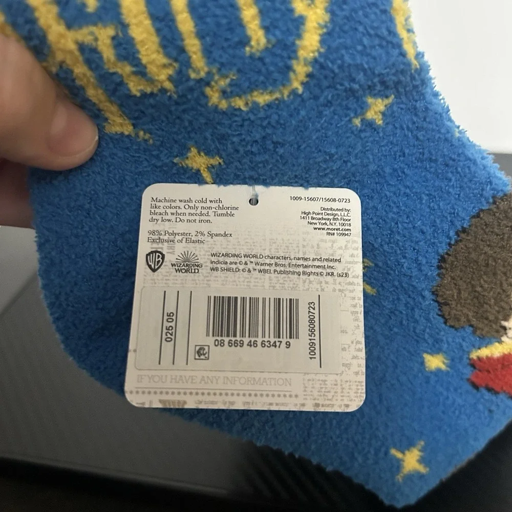 Brand New 2 pack‎ Harry Potter Crew Socks (4-10)